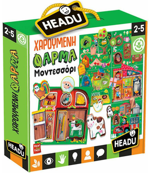 Gra planszowa Headu Radosna Farma Montessori (wersja grecka) (8059591426326)