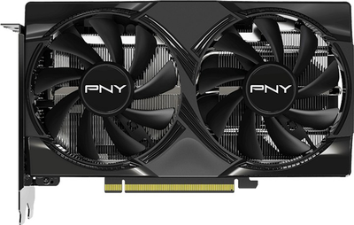 Відеокарта PNY PCI-Ex GeForce RTX 5060 Dual Fan OC 8GB GDDR7 (128bit) (2535/28000) (HDMI, 3 x DisplayPort) (VCG50608DFXPB1-O)
