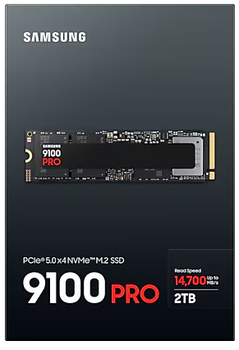 Dysk SSD Samsung 9100 PRO 2 TB M.2 2280 PCIe 5.0 x4 NVMe 2.0 with Heatsink (MZ-VAP2T0CW)