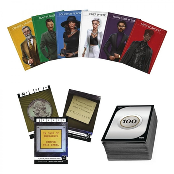 Gra planszowa Hasbro Cluedo Escape tajemnica w czarnym hotelu (wersja grecka) (5010996171689)