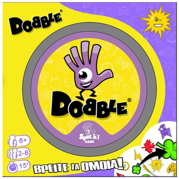 Настільна гра Kaissa Dobble (грецька версія) (3558380117582)