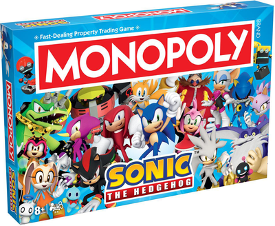 Gra planszowa Winning Moves Games Monopoly Sonic (wersja angielska) (5036905056380)