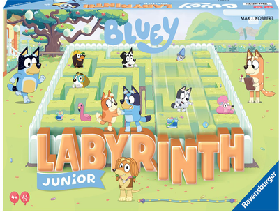 Gra planszowa Ravensburger Labirynt Junior Bluey (wersja wielojęzyczna) (4005556248797)