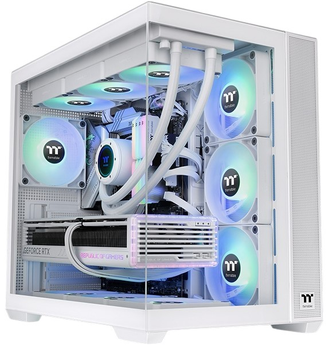 Obudowa Thermaltake View 380 TG ARGB Snow (CA-1Z2-00M6WN-00)