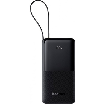 УМБ Baseus Bipow 2 Digital Display Power Bank With USB-C Cable 10000mAh 20W 1Type-C 1USB Black