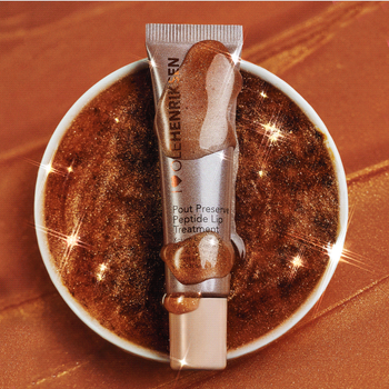 Пептидний бальзам для губ з шимером Ole Henriksen "Creme Brulee Glimmerr" Pout Preserve Peptide Lip Treatment Glimmers