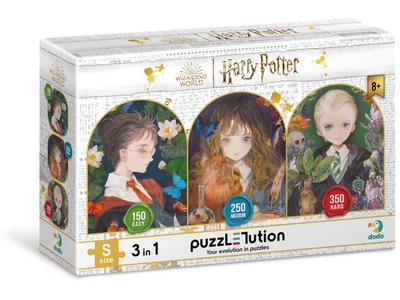 Пазл 3 в 1 Harry Potter. Мечта и фантазия, DoDo, 150, 250 и 350 эл., 200574