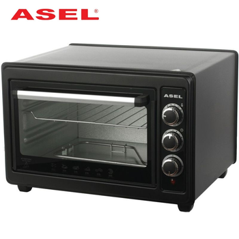 Електрична піч ASEL AF33-23 black 33L 1300W