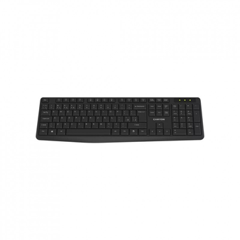 Клавиатура Canyon KB-W01 Water resistant Wireless UA Black (CNE-CKEYW01) (253583)