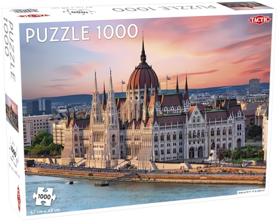 Puzzle Tactic Parlament w Budapeszcie 1000 elementów (58260) (6416739582603)