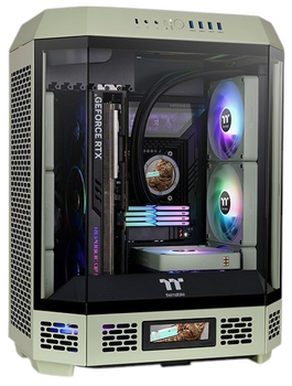 Корпус Thermaltake The Tower 600 Matcha Green (CA-1Z1-00MEWN-00)