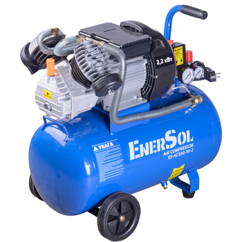 Компрессор масляный EnerSol ES-AC350-50-2, 2.2 кВт, 50 л, 8 бар, 350 л/мин