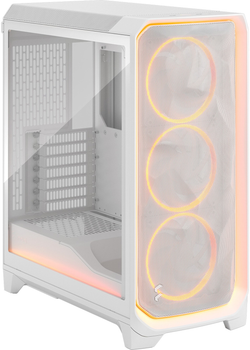 Корпус Fractal Design Meshify 3 Ambience Pro RGB Clear Tint White (7340172707202)