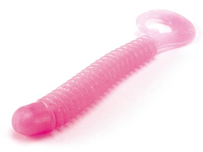 Їстівний силікон Lucky John Ballist Super Pink 4in/101мм/6шт/колір F05 (140129-F05)