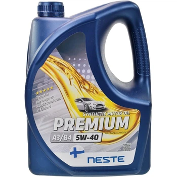 Олива моторна Neste Premium 5W40 A3/B4 синтетична 4л