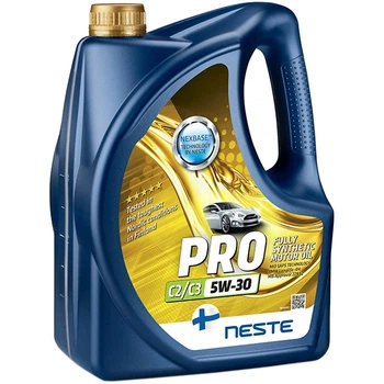 Олива моторна Neste Pro 5W30 C2/C3 API SN, SM/CF синтетична 4л