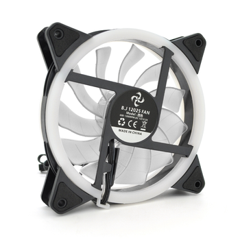 Кулер 12025 DC с RGB Voltronic 1200 об/мин вентилятор для ПК двухсторонний охлаждающий вентилятор (YU-GT_33A)