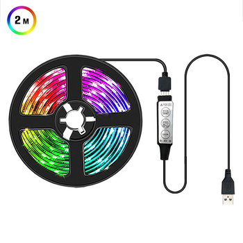 Світлодіодна стрічка Inspire RGB LED USB 5V 2 м (3k25r2)