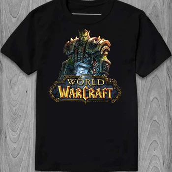 Футболка World of Warcraft Logo PG05872 goodreclama M Чорний