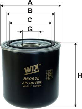 Фильтр воздушный WIX Filters 96007E (329137)