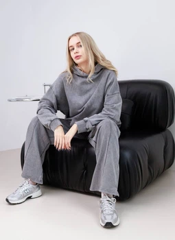Спортивный костюм в технике тай дай тринить с капюшоном,размер S