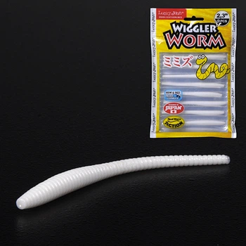 Силікон Lucky John Wiggler Worm 2.3"/033 (140153-033)