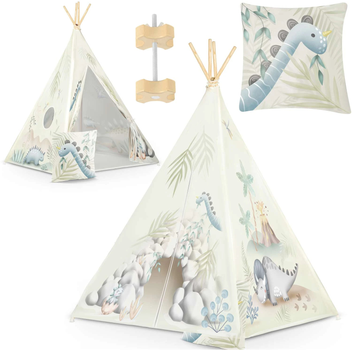 Namiot tipi dla dzieci Nukido dinozaury (5903890622510)