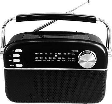 Radioodtwarzacz Manta FM/AW/SW Black (5902510685553)