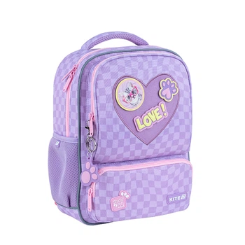 Детский рюкзак Kite Kids Studio Pets 32.5x24.5x9.5 см 8.5 л фиолетовый (SP25-559XS)