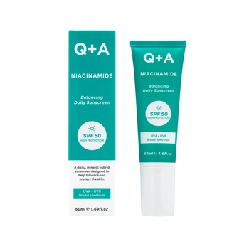 Балансирующий солнцезащитный крем для лица Q+A Niacinamide Balancing Daily Sunscreen 50ml