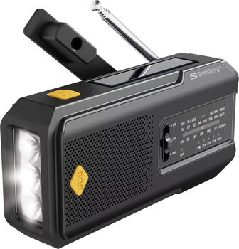 Радіо Sandberg Survivor 421-04 All-in-1 2000 Black (5705730421044)