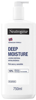 Lotion do ciała Neutrogena Deep Moisture 750 ml (3574661786513)