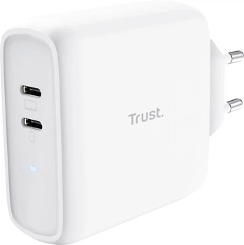 Ładowarka sieciowa Maxo Charger 65W 2P USB-C White (TR25381)