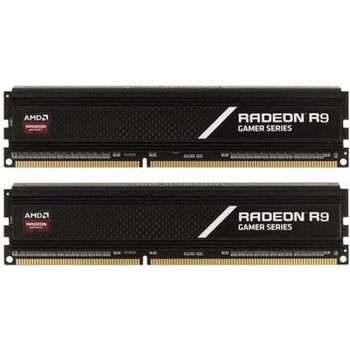 Модуль пам'яті для комп'ютера DDR4 16GB (2x8GB) 3200MHz Radeon R9 AMD (R9S416G3206U2K)