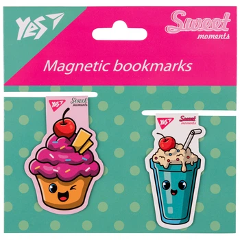Закладки магнітні Yes Sweet Cream Cake, 2шт