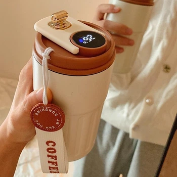 Розумна термопляшка з LED-дисплеєм 450 мл SmartMug