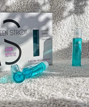 S.O.S Лосьон для мгновенного восстановления волос HAIR OIL LOTION NUTRITIV 12*12 мл Keen Strok