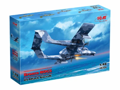 Сборная модель ICM - Bronco NOGS, Американский штурмовик 48306