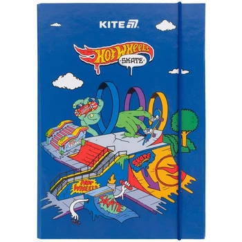 Папка для зошитів на гумці Kite Hot Wheels В5 картон (HW25-210-2)