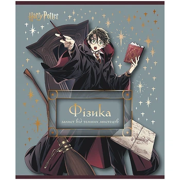 Предметний зошит Kite Harry Potter Фізика 48 аркушів клітинка (hp25-240-2)