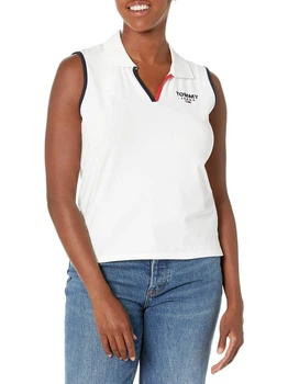 Поло женское Tommy Hilfiger 739108042 M Белое (1159835357)