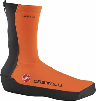 Бахилы Castelli Intenso UL черно-оранжевые М