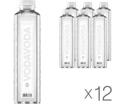 Упаковка природной минеральной негазированной воды VODAVODA ПЭТ 12 шт. х 0,5 л