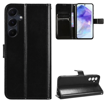 Чехол Idewei для Samsung Galaxy A36 / A366 книжка кожа PU с визитницей черный