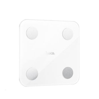 Напольные смарт-весы Hoco умные электронные LED-дисплей до 180 кг (D9965)