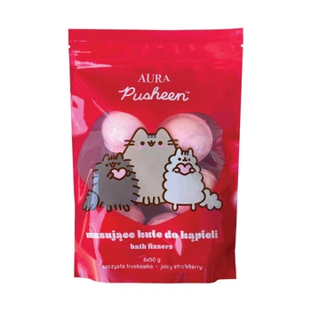 Набір бомбочок для ванни Pusheen солодка полуниця 6х50 г (124667)