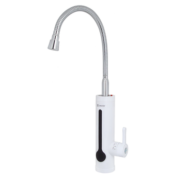 Проточный водонагреватель WEZER SDR-F8TR для кухни, рефлект. излив, термопредохранитель., датчик темп., 3,3