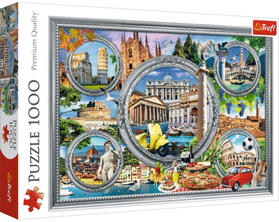 Puzzle Trefl Włochy 1000 elementów (344359) (5900511105858)