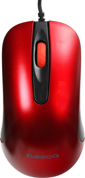 Миша Omega OM-520 USB Black/Red (OM0520R)