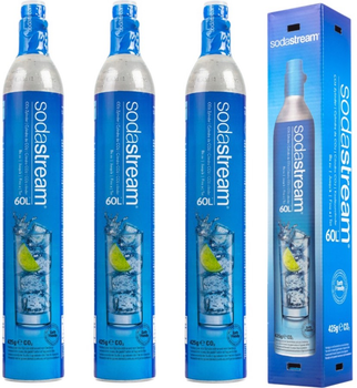Cylinder CO2 do saturatora Sodastream CO2 Bottle 60L 3 szt (CO2X3)